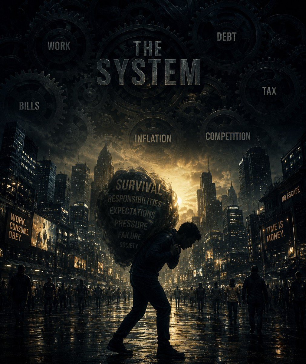 Shahzada_Azad1's tweet photo. जब  #SURVIVAL ही सबसे

बड़ा  #STRUGGLLE बन जाए!

तो  #SYSTEM के खिलाफ सोचने 

का  #TIME ही नहीं बचता।

#Azad ✊🇮🇳 https://t.co/XV3xM9oODH