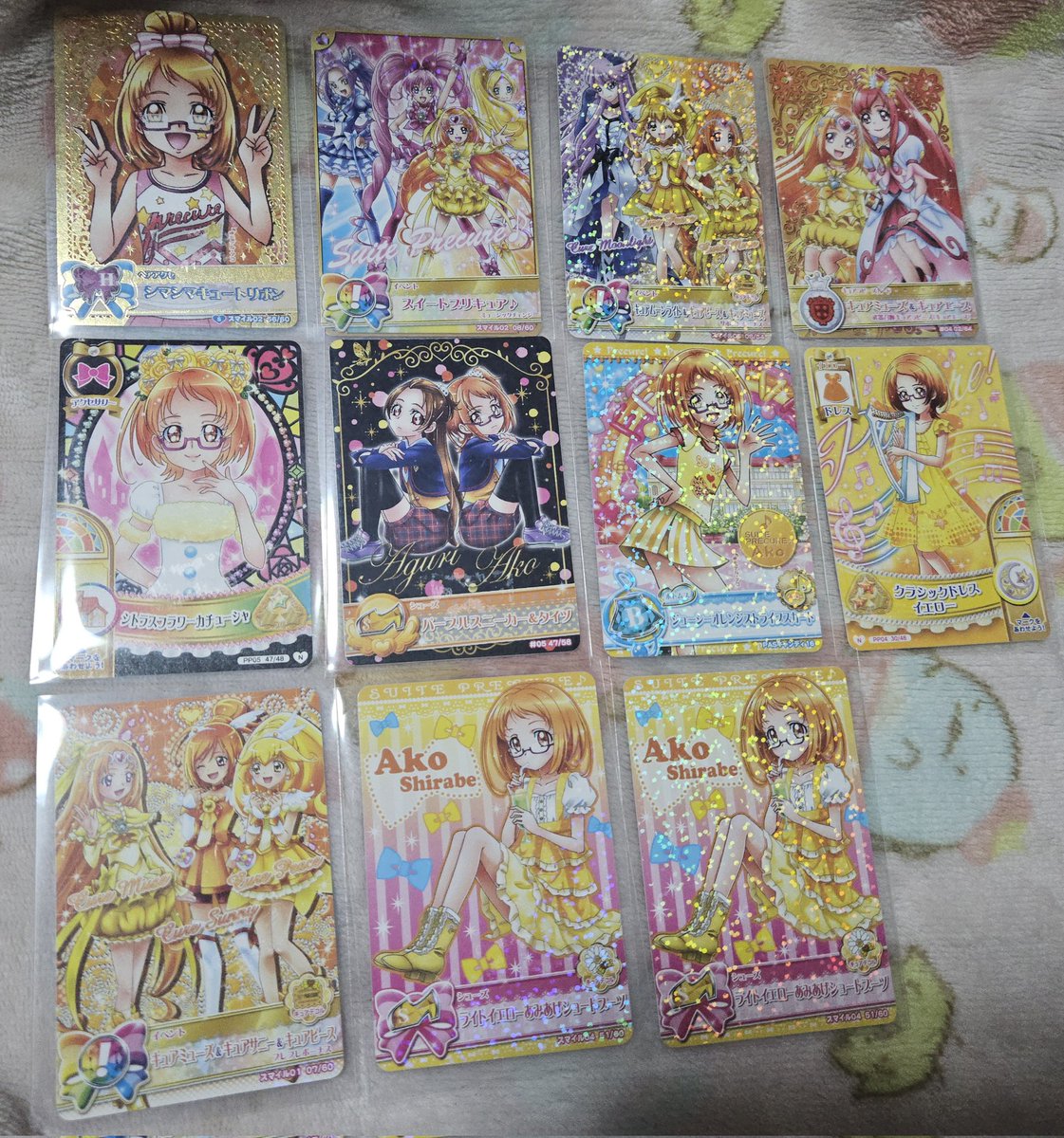 プリキュア データカードダス DCD 交換 譲→画像のもの 求→同種