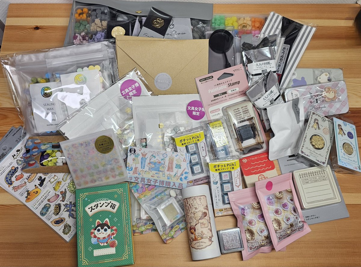 common_jpworker's tweet photo. #文具女子博購入品 #文具女子博トーキョー2026 
#参戦１日目 https://t.co/KdzFiZPfZ4