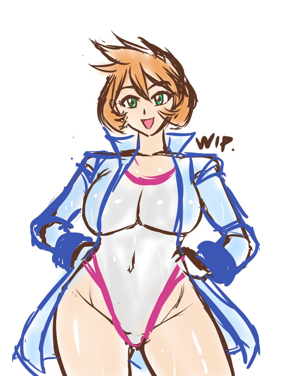 r_oi_pen's tweet photo. カスミ(WIP)
最近、体内時計が壊れちゃった… https://t.co/N05v6CDg7y