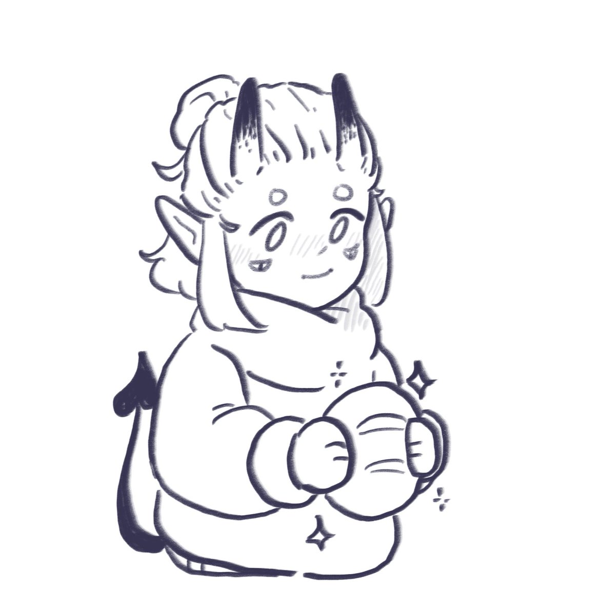 Kuroli_Art's tweet photo. Sorry I've been inactive, I've been busy with work and having a crisis in between. I did draw my OCs though. Aren't they cute? https://t.co/mQy0xokM9v