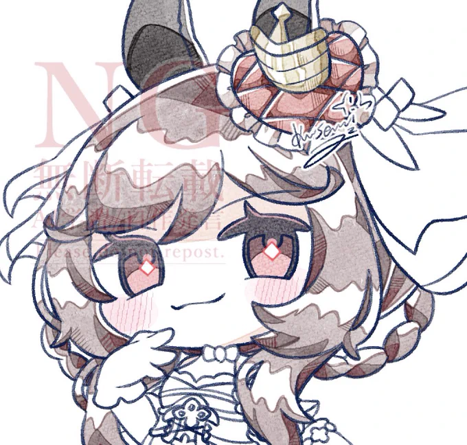 ドンドンドンナさん描いてるよ