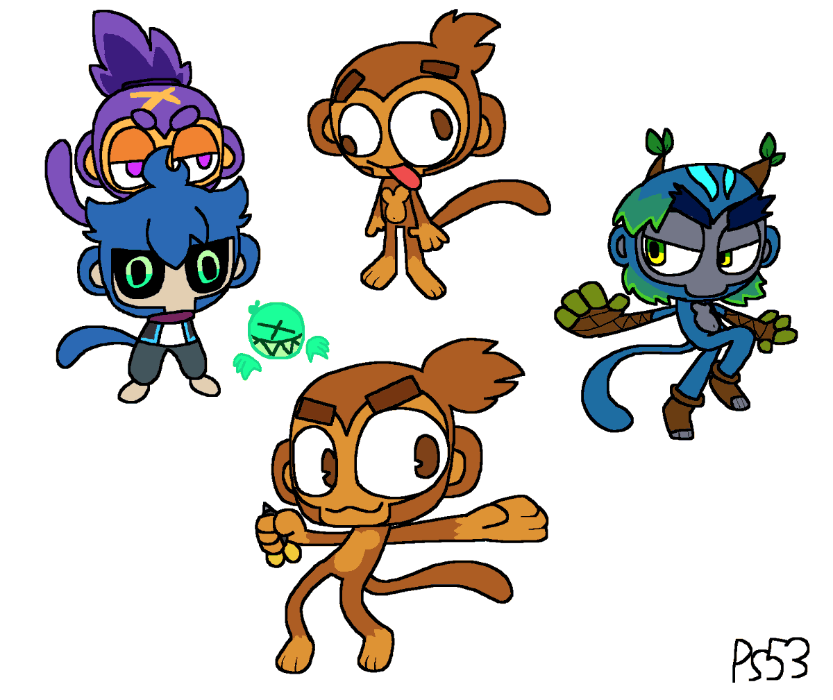 PepperShake53's tweet photo. today marks the 8th anniversary of Bloons TD 6, I shall let you know this game has a special place in my heart as I was a massive fan of it and the franchise
have some doodles I made for it
#bloonstd6 #2dartwork #fanart https://t.co/2Cf5OLUauK