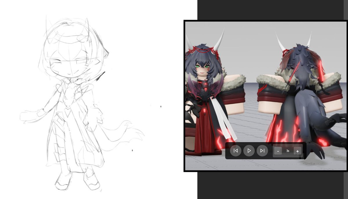 Raven_K120's tweet photo. w.i.p https://t.co/bcneMGZJrD