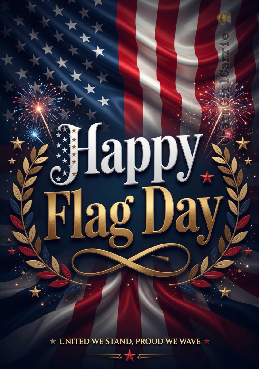 cjclibrarian's tweet photo. “There are many flags in many lands,
There are flags of every hue,
But there is no flag, however grand, 
Like our own red, white, and blue.”

🇺🇸🇺🇸🇺🇸 HAPPY FLAG DAY!! 🇺🇸🇺🇸🇺🇸 https://t.co/JFFjJoRbRi