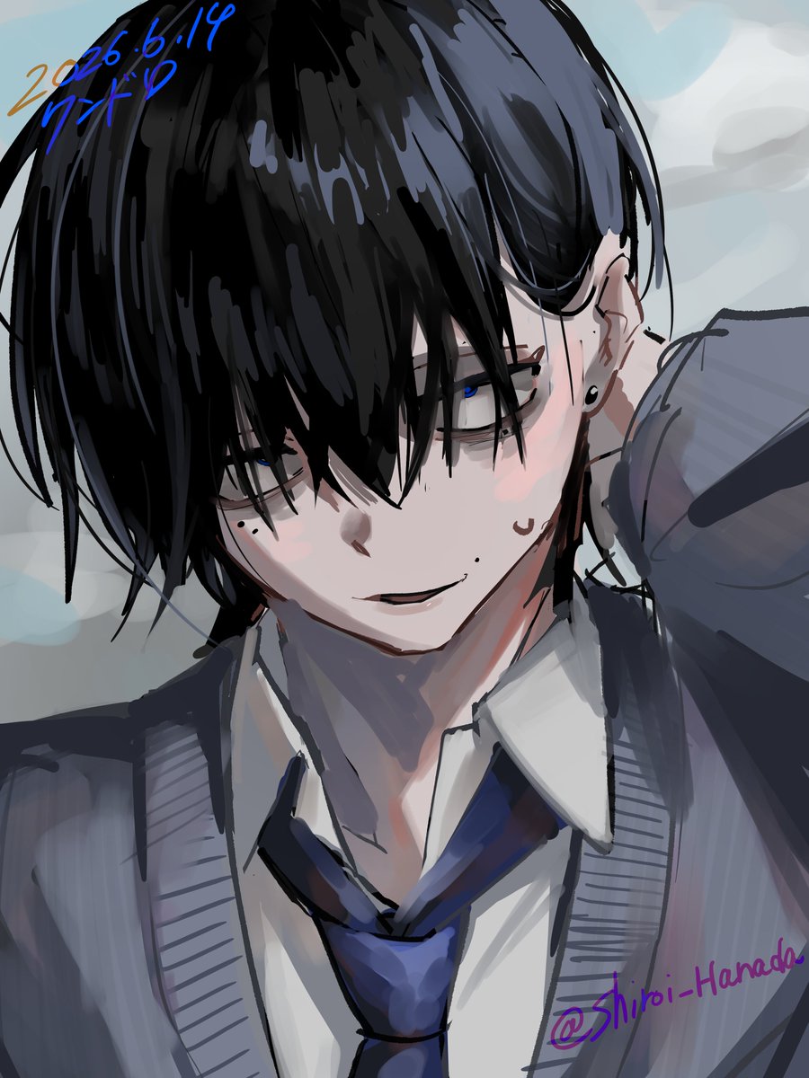 Shiroi_Hanada's tweet photo. ワンドロ #2 https://t.co/BJ5ORuMmj3