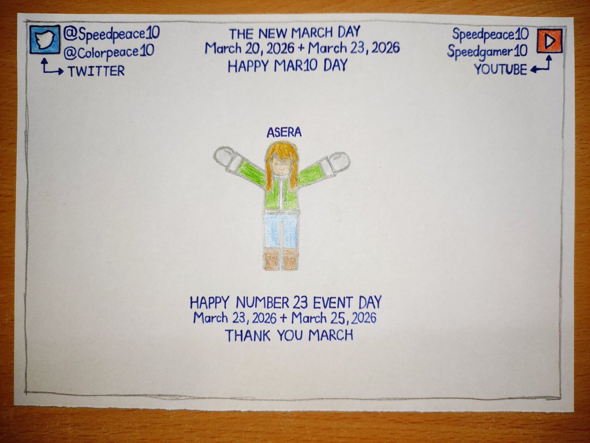 Speedpeace10's tweet photo. The New June Day and Happy Asera's Event Day (June 14, 2026)
I talk about my good story: Reading. Asera is a cheerful person who enjoys reading a paper book and a pink story. I will continue posting my new paper picture. I thank you everyone for liking Asera and my paper picture. https://t.co/IMPX1gQq1T