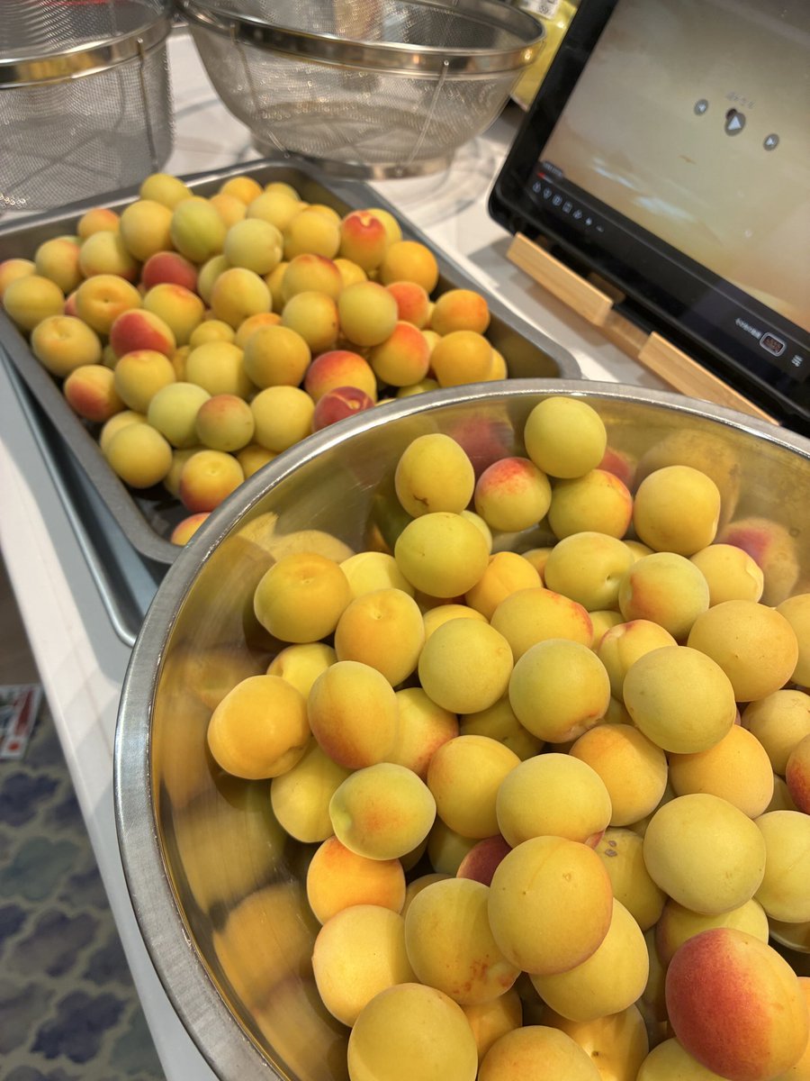 mof2rin2's tweet photo. なんと、3年ぶりと思えぬ量(5kg)です
倍量の箱を直売所にいた梅干しマスターのお姉様と割り勘しました https://t.co/ii9DCc89kV
