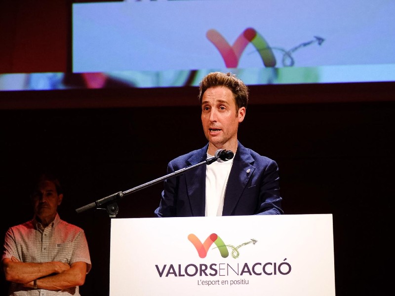 DiputacioGirona's tweet photo. 🙌 Punt final a la 1⃣2⃣a edició dels #JocsEmporion amb la celebració de la X Gala Valors en Acció, a @auditori_gi‼️

3⃣6⃣ esportistes, equips i entitats gironins han rebut un reconeixement pel joc net i l’exemplaritat 👏

🏳️L'edició del 2027 tindrà lloc a la Cerdanya.

👀👉https://t.co/VUctBMzFoT