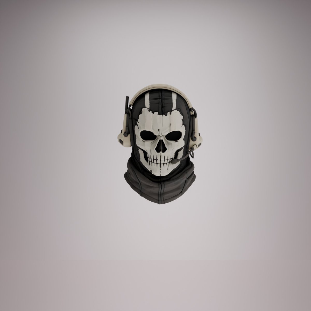 itsgracee_'s tweet photo. 💀 Ghost-inspired operator design brought to life in 3D. 🔥
Design this super cool 3D mask for my client on Twitter: (I am ghost)

#Vrchat #3DArt #3DModeling #Blender3D #GameArt #CharacterDesign #GamingCommunity #DigitalArt #CommissionOpen #GhostOperator #MilitaryArt #CodArt https://t.co/1APfeBzlHU