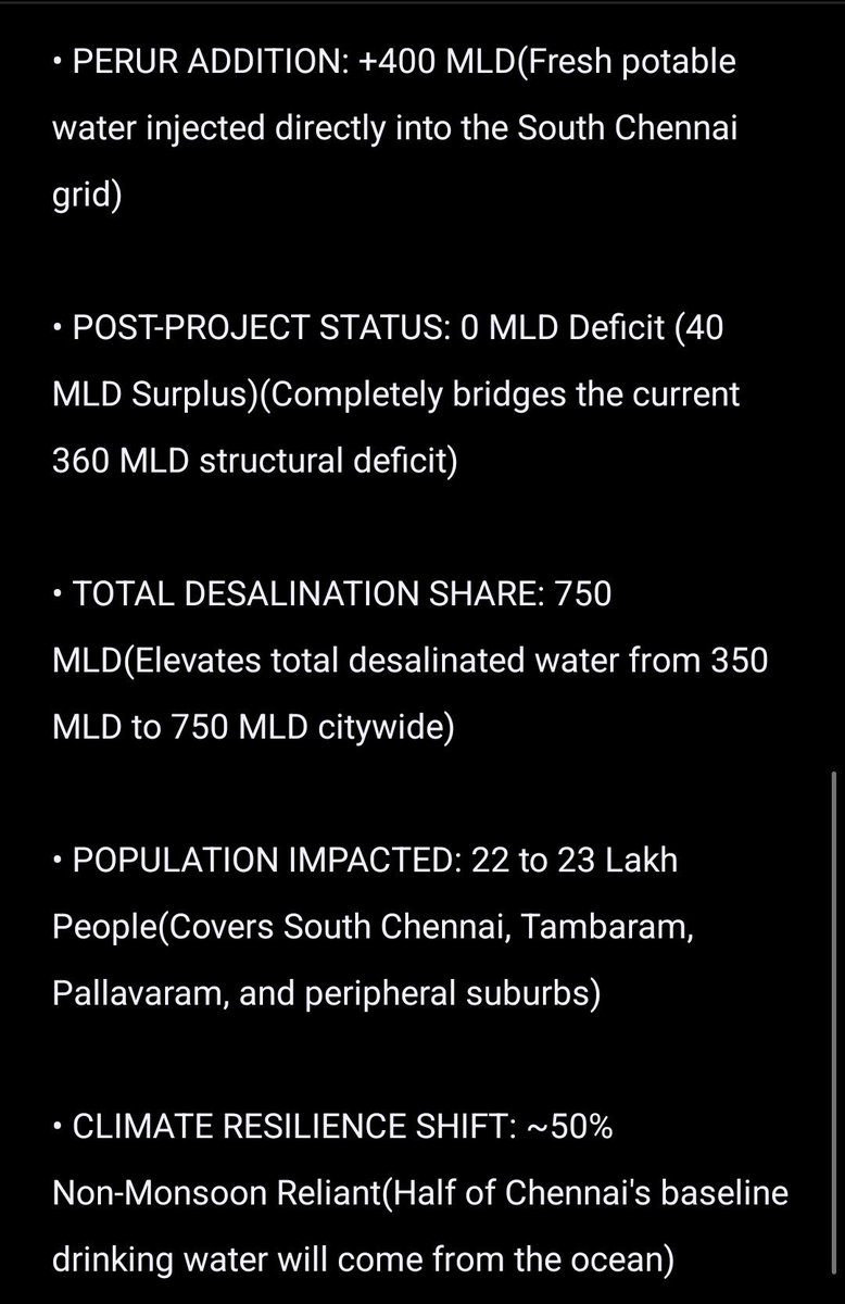 make_a_lemonade's tweet photo. Dear @arivalayam how poorly have you advertised yourself🤦🏽‍♂️

Just one official tweet from MK Stalin and rest are from the department account 😭

DMK started the Asia's Largest Desalination Plant to address the growing water demand of South Chennai. Read the through below 👇🏽 https://t.co/Qsx20xxM5n