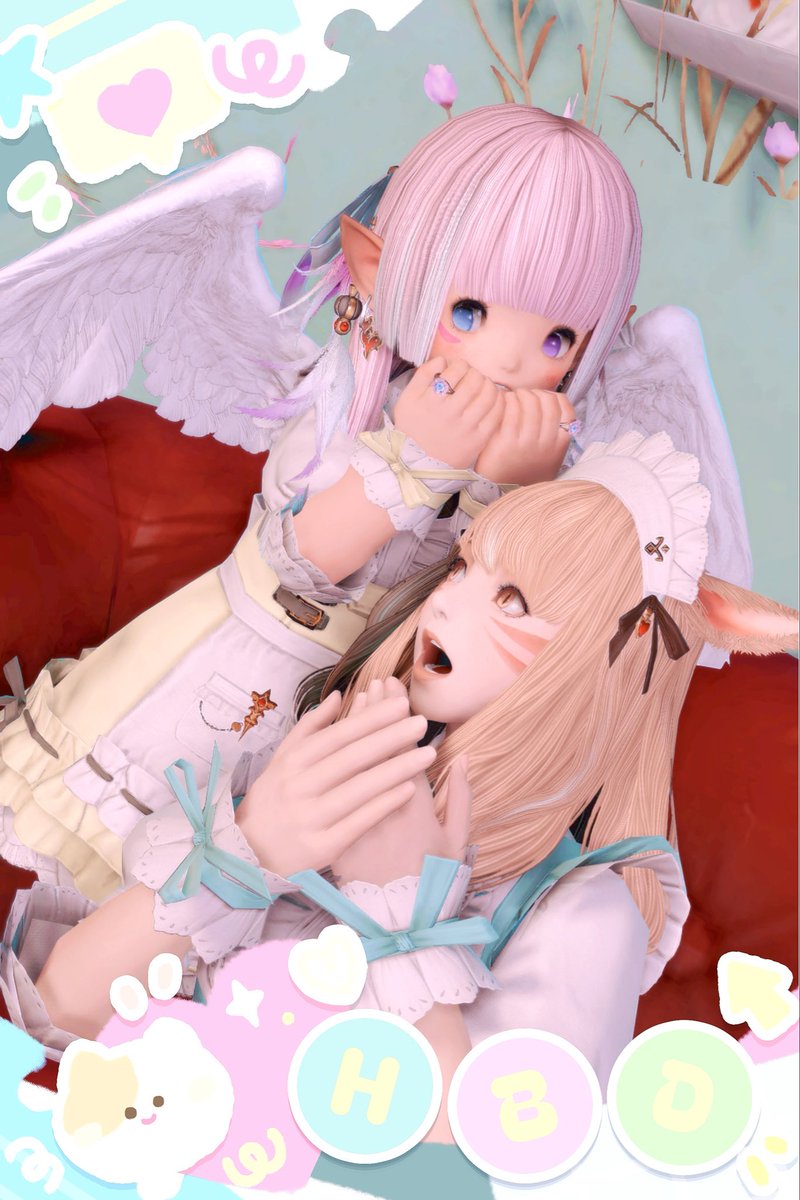 BshPGF70eO42376's tweet photo. 初めてハニポさんにお邪魔した🥰

今月はめぐちゃんの生誕祭って聞いてたので、無事お会いできてよかった❣️✨️

よい1日になりますように☆。.:＊・゜
⸜(*´꒳`*)⸝ｶﾜｲｲ💕
🏷️#82pot￤#FF14 ￤#ララフェル https://t.co/pqTOlO7teQ