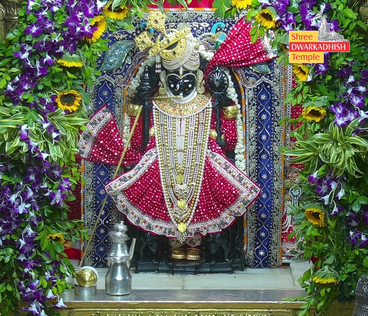 DwarkaOfficial's tweet photo. राजाधीराज द्वारीकाधीशजी के संध्या आरती दर्शन 🙏🏻
श्री द्वारकाधीश मंदिर द्वारका,गुजरात
दिनांक :- 14/06/2026 रविवार            

#dwarka #sandhyaaarti  
#ShridwarikadhishmandirOfficial https://t.co/f2dsmb4xkd