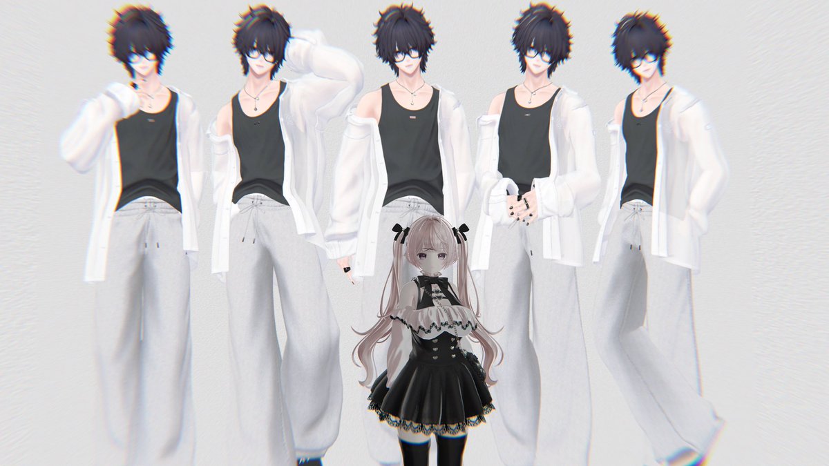 gauuvrc's tweet photo. #ヘヤカレ_VRC

本日のミッションは5人のもなせと写真を撮る事だったはずなのだが研修生に目を惹かれてしもうたね♪

じゅーんぶらいどですね、指輪はいただくぜ

みちゆやとも超久しぶりに会えたので良かったです🐶♪♪♪ https://t.co/hOXsYj8wza