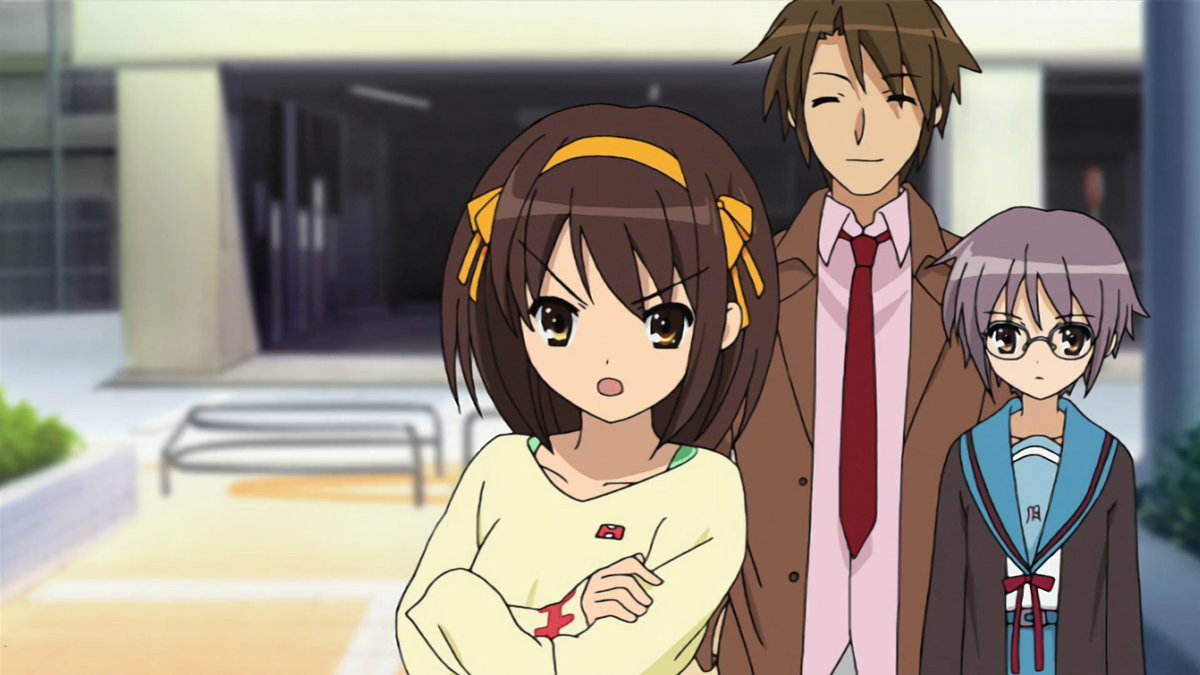 Joshhhqq's tweet photo. Daily Haruhi and Yuki and Koi #124 https://t.co/ews9OacMuf