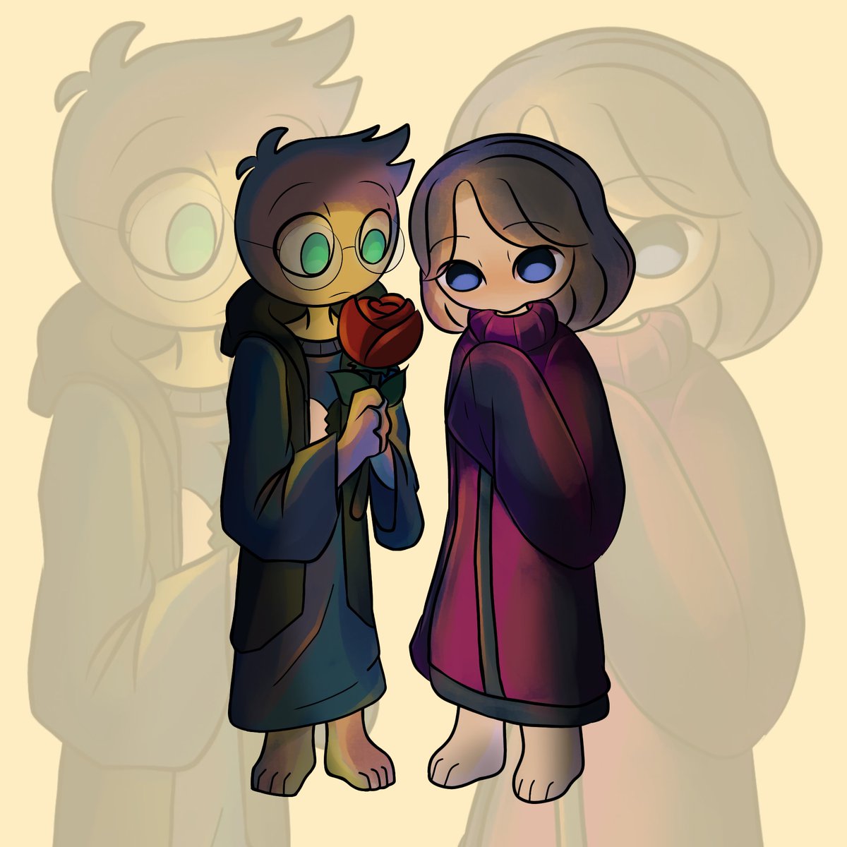Im_or1's tweet photo. 🩷 Peter e Irene de pequeños 🩵
#PeterDunbar #YBF #YourBoyfriendGamefanart https://t.co/3gtpN6WBtm