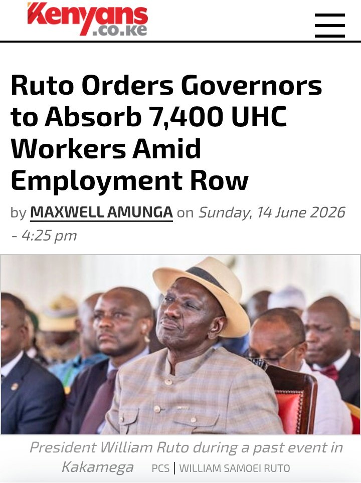 uhckenya254's tweet photo. New directives from the CIC
@WilliamsRuto 

@KenyaGovernors to issue PnP letters to UHC staff effective immediately.

No monkey business!

Cc: @HonAdenDuale, @fnoluga, @psmuthoni, @psmuthoni https://t.co/VvfgipFgev