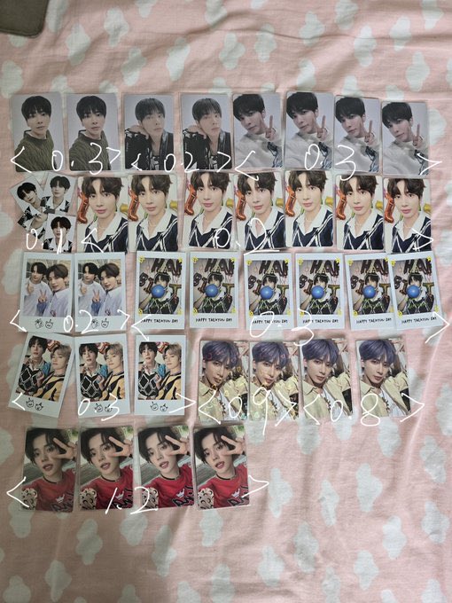 hoonjay23's tweet photo. TXT 포카 분양
shipping0.2
TXT wts photocard 엑트보이 템테이션 태현 연준 범규 수빈 휴닝카이 TAEHYUN HUENINGKAI SUBIN YEONJUN BEOMGYU
#SOOBIN #수빈 #연준 #YEONJUN #휴닝카이  #HUENINGKAI #태현 #TAEHYUN #범규 #BEOMGYU #투���로우바이투게더 #TXT #TOMORROW_X_TOGETHER https://t.co/FsFtqaihFv