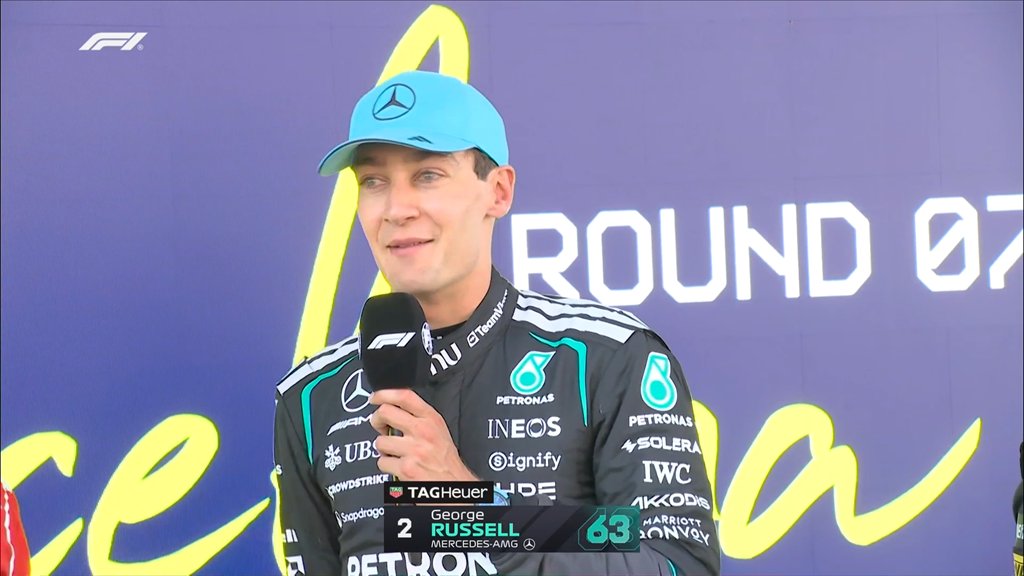 malfoytherin's tweet photo. "Huge congrats to Lewis. I know how hard he works. We spent a lot of years together at Mercedes so I'm really pleased to see him back to the Lewis I remember when I was growing up.

"A tough day. It's good to be back on the podium and have a bit of a clean race from my side

"Ferrari were mighty impressive today and we need to keep on pushing.

"Friday and Saturday were strong and solid. Today was a bit more challenging. Everything started well and I felt good in the first stint. The last two stints were more difficult.

"As I said, it's good to be back here."