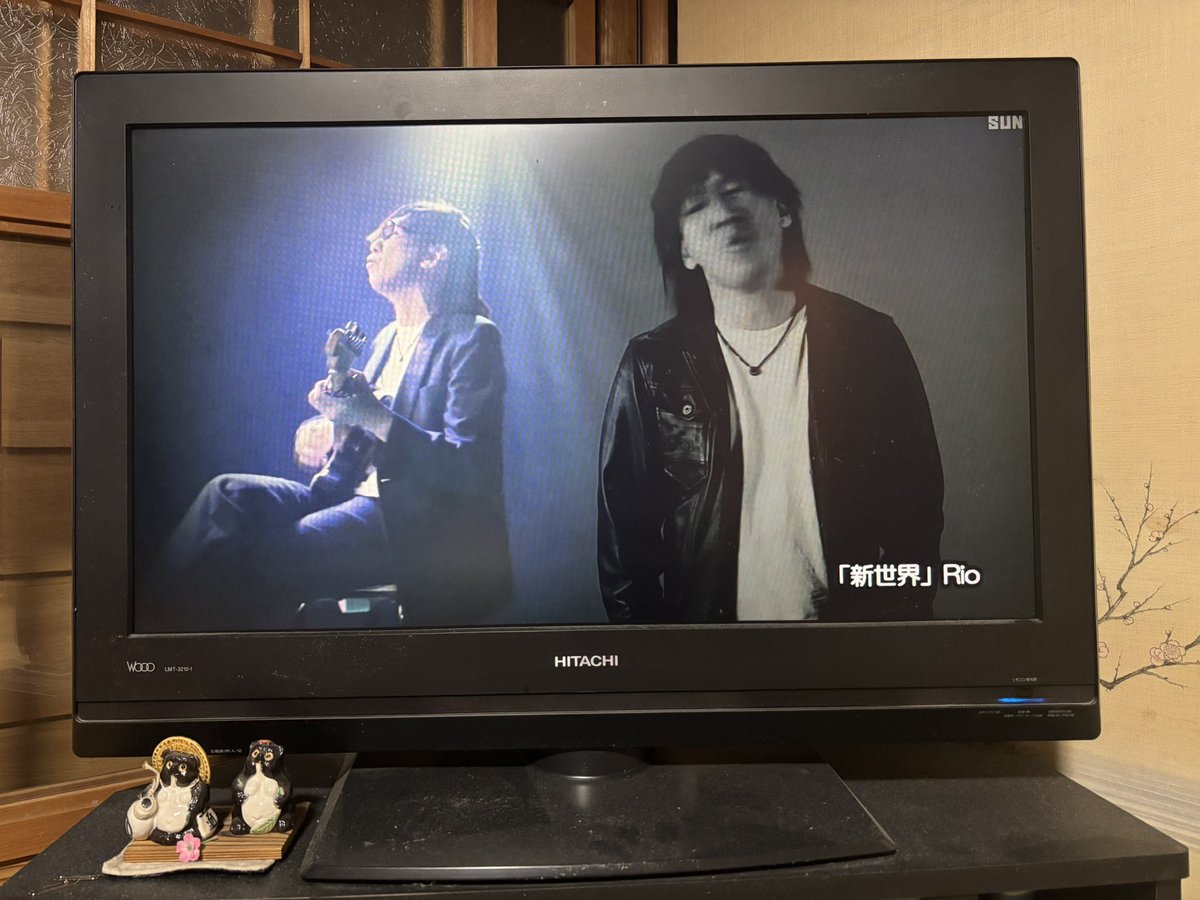 murachi69's tweet photo. Rioさん大好き❗️
反則級にイイ声‼️
#サンテレビ
#ナビビロック https://t.co/diiu7xli2K