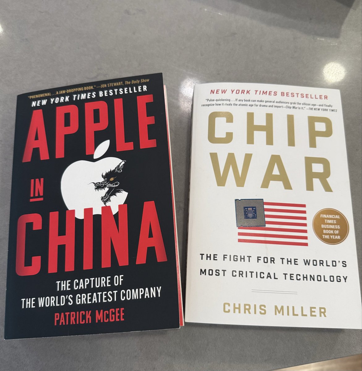 _rajivram's tweet photo. Already had the kindle version of Chip War but print doesn’t compare. Excited to read these 🔥 https://t.co/mKzWNOguO6