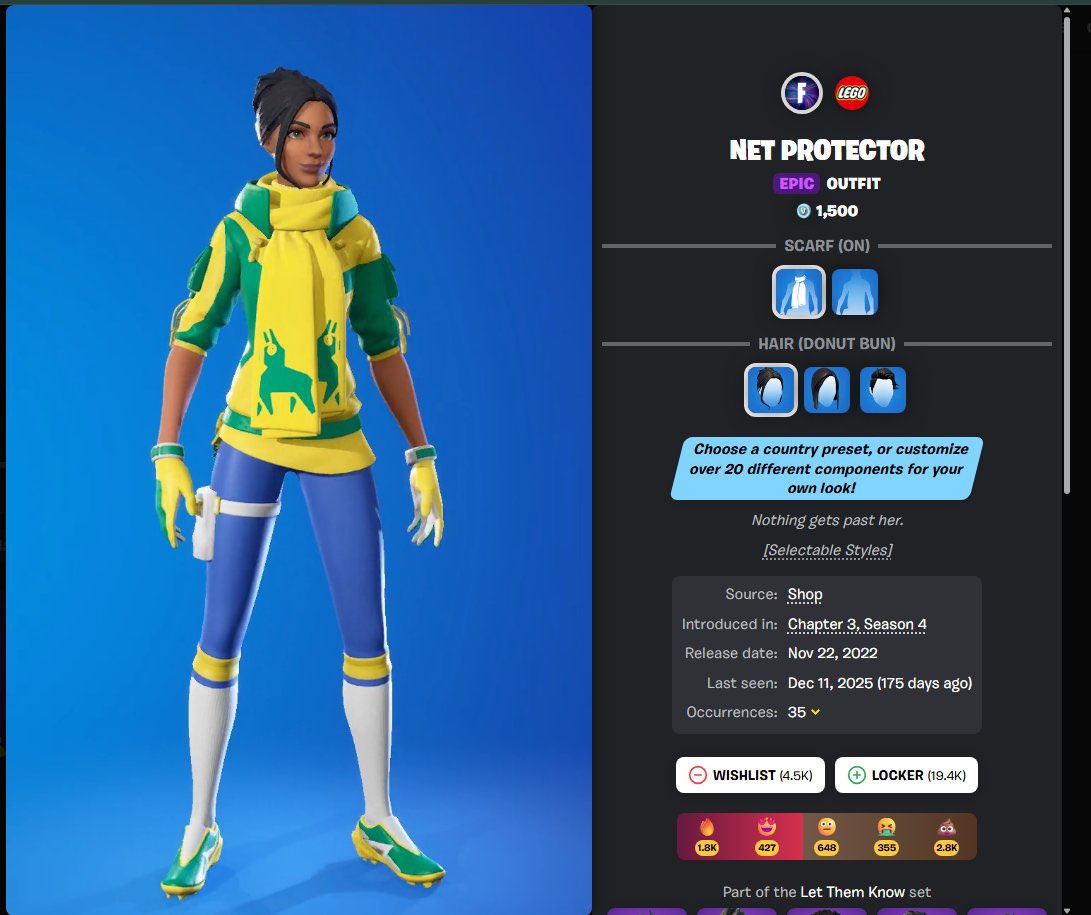 Falco17x's tweet photo. @FortniteFNLK Return ? https://t.co/wcE2CrbnRn