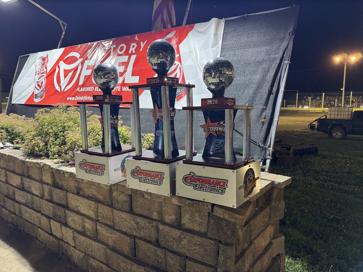 PE_LTD's tweet photo. 🏁 Podium Sweep at The Big Dance! 🏁

We were proud to sponsor The Big Dance at US 24 SPEEDWAY again this weekend, and we’re excited to share that the top three finishers were all running Performance Electronics products!

1st - Cullen Hutchinson (PE3-8400)
2nd - Brant Woods (PE3-IG2)
3rd - Caleb Shietze (PE3-IG2) 

Congratulations for an outstanding night of racing. We’re honored to be part of your success and grateful for the trust you place in our products every time you hit the track.

#PerformanceElectronics #BigDance #US24Speedway #RaceProven