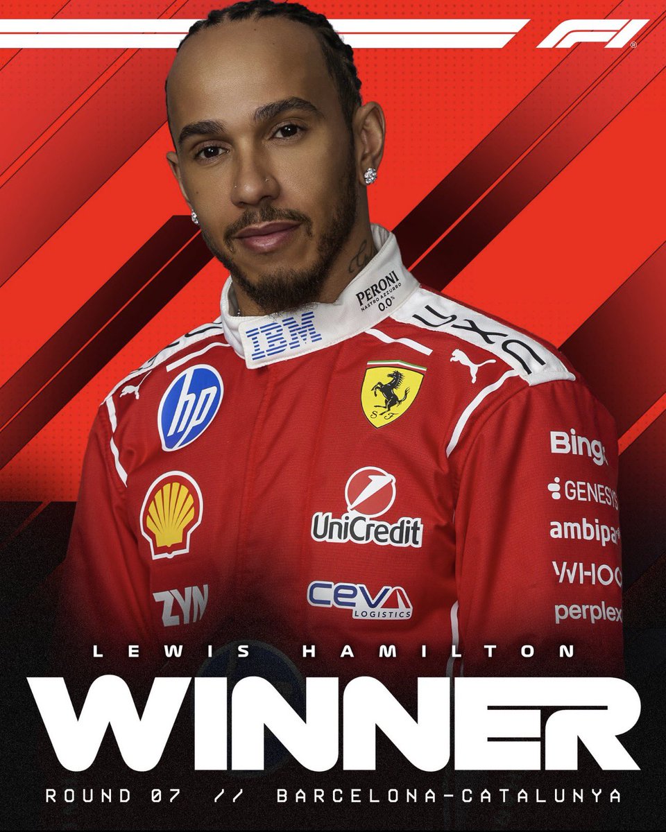 PhillyMapulane's tweet photo. All hail to King Lewis! History made in Barcelona 
@F1 https://t.co/XXBkERGL7r