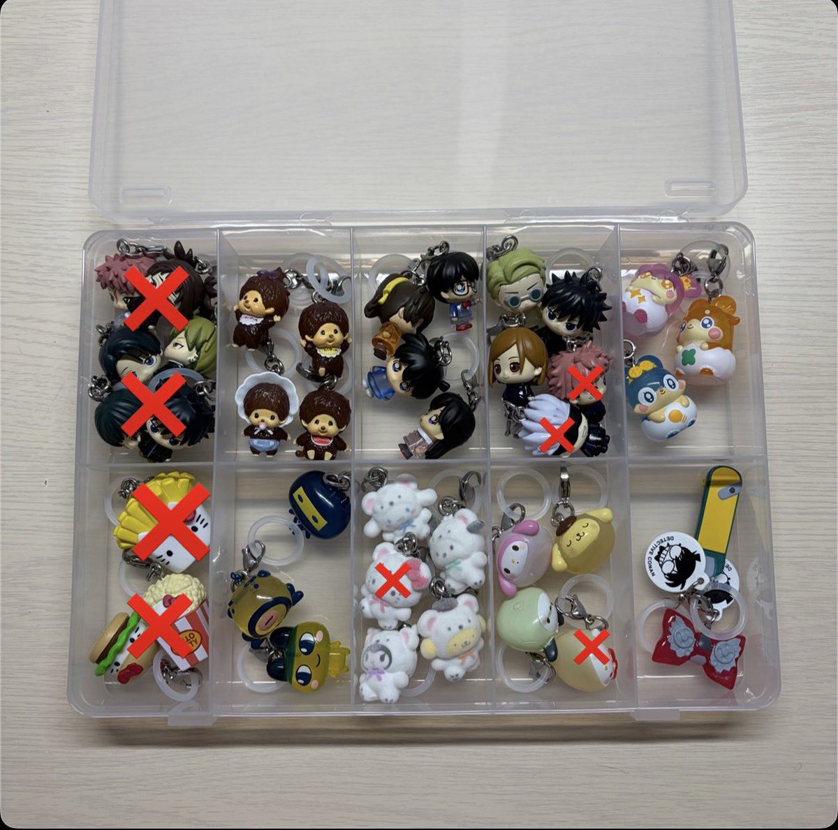 __qlwy's tweet photo. めじるしアクセサリー交換

譲：1~11枚目
求：12枚目(激求家入硝子)

お気軽にお声掛けください🙌🏻💞 https://t.co/PQvf3CNUTX