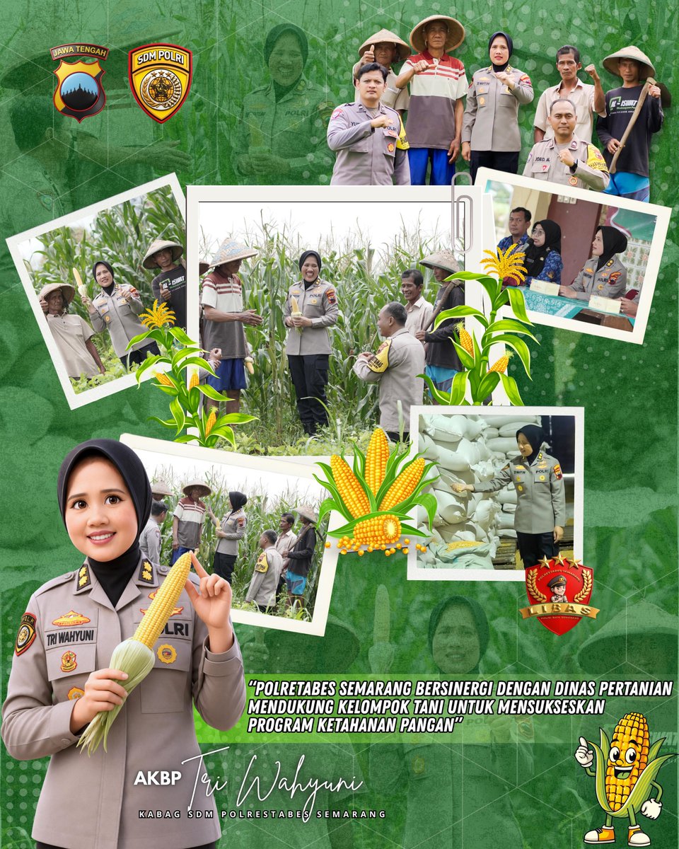 KonyengPras's tweet photo. #KETAHANANPANGAN
#SWASEMBADAPANGAN
#POLDAJAWATENGAH
#POLRESTABESSEMARANG
#KOTASEMARANG https://t.co/f12T3pWiBg