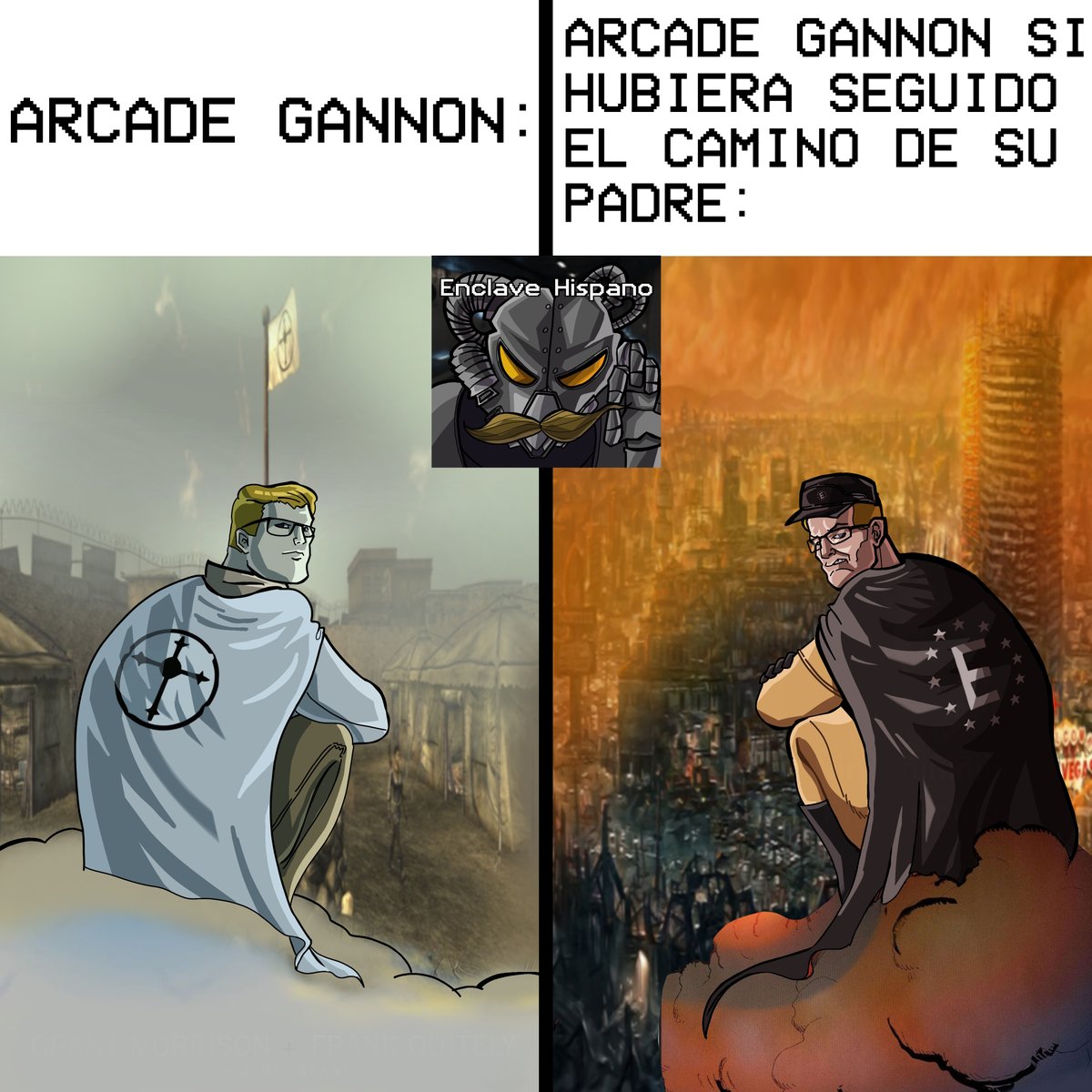 EnclaveHispano's tweet photo. Arcade Gannon si fuera bueno
-Creditos: https://t.co/DVwrJSr5WO https://t.co/hFbtguzwkF
