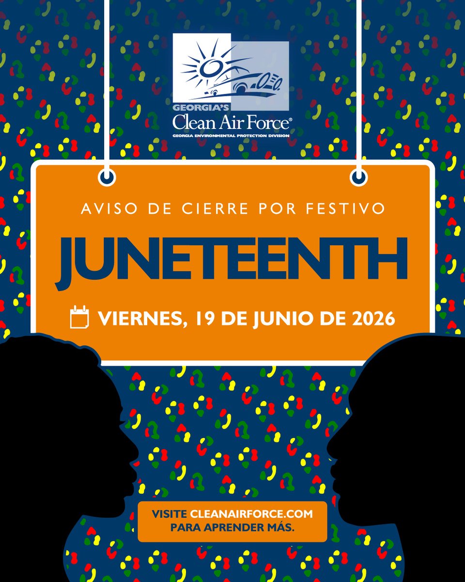 GACleanAirForce's tweet photo. ℹ️ Tenga en cuenta el próximo cierre vacacional de nuestros centros de atención al cliente. https://t.co/9kg4XQfxo9