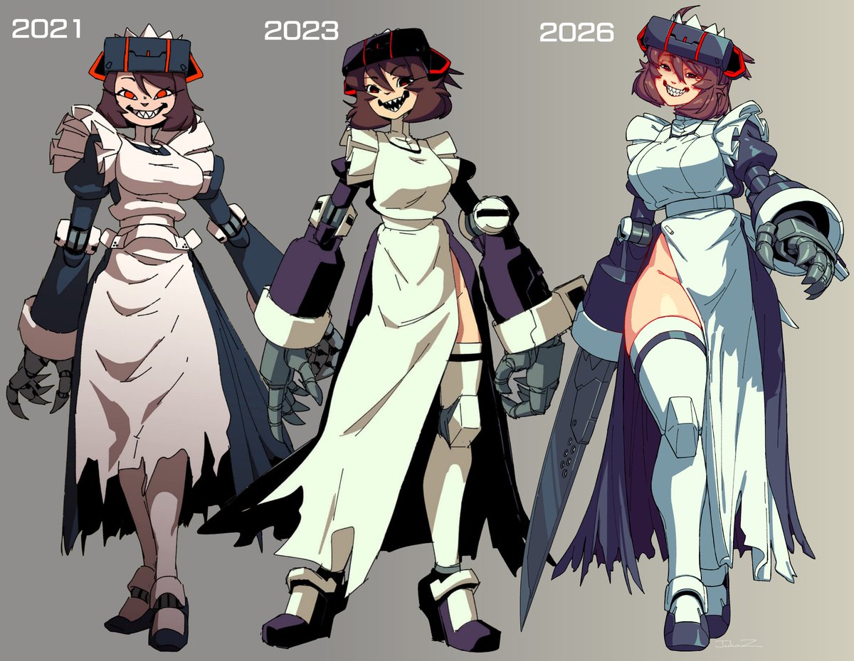 JackoonZ's tweet photo. Maid of Metal

She stayed pretty much the same over the years https://t.co/g422GJewSR