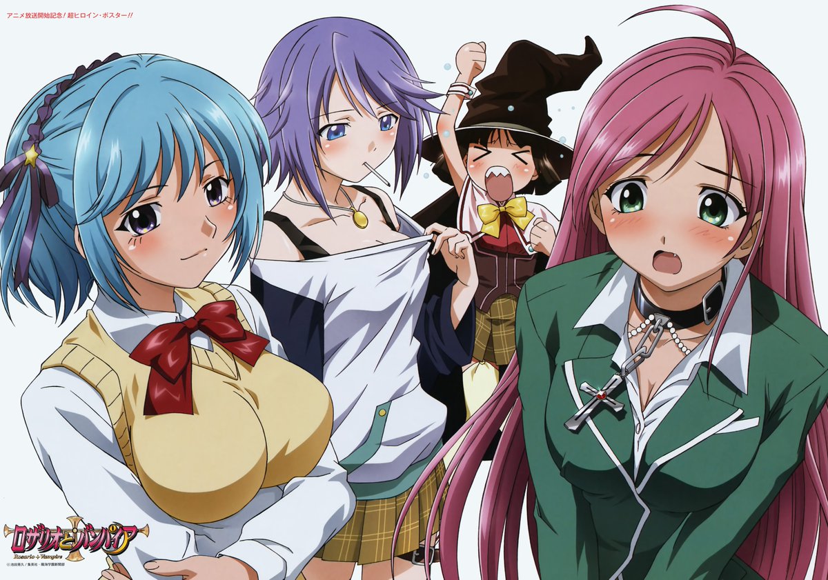 Amesang_'s tweet photo. @saccardiop So, basically "Rosario + Vampire?" https://t.co/g0pupc7UMX