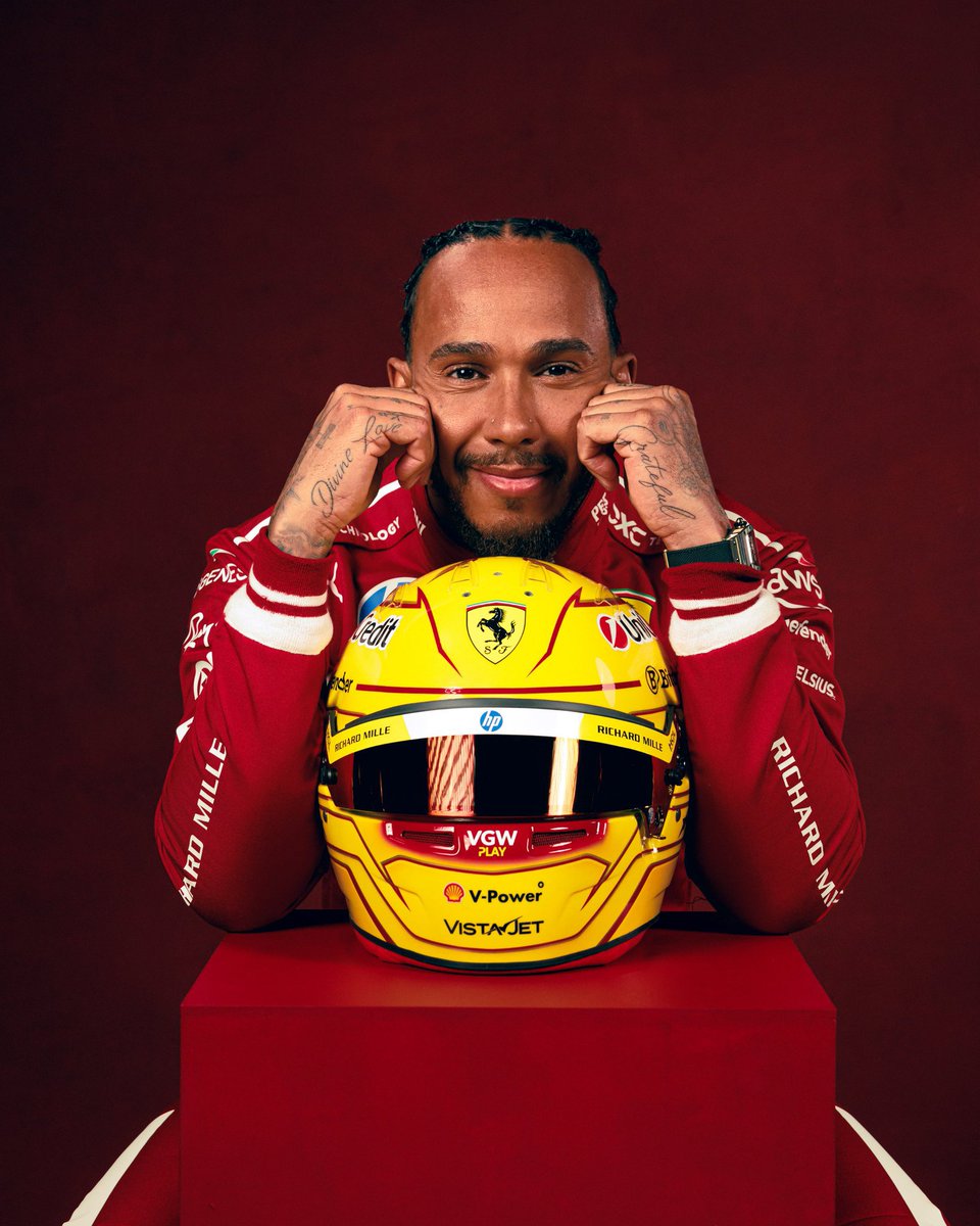 Banamamide's tweet photo. Ferrari ile ilk Zafer 🥰Lewis Hamilton https://t.co/iihle41jVL