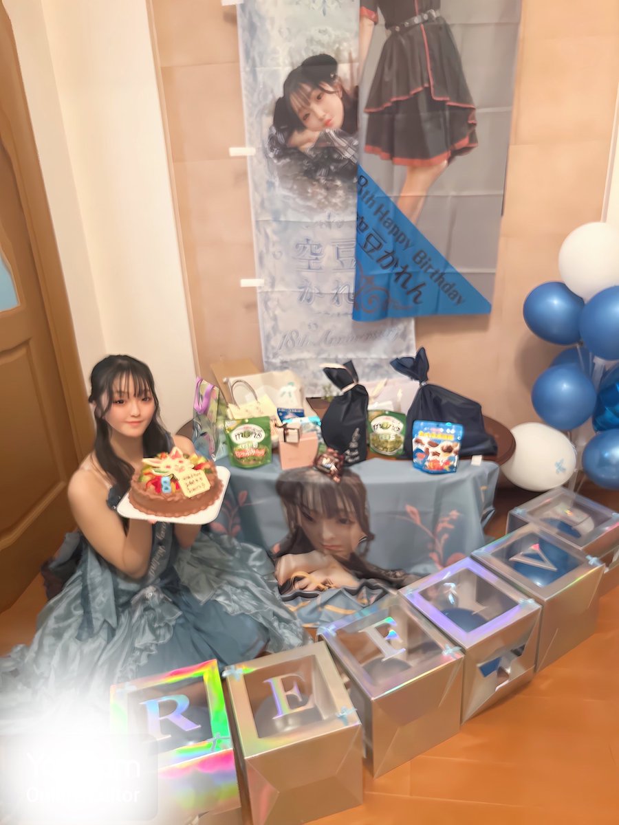 karen_re5's tweet photo. 『空豆かれん生誕祭2026』幸せな時間をありがとうございました🫧🍀

『ATM是非読んでくれたら嬉しいです🫧』 https://t.co/ezU3tzQTwF