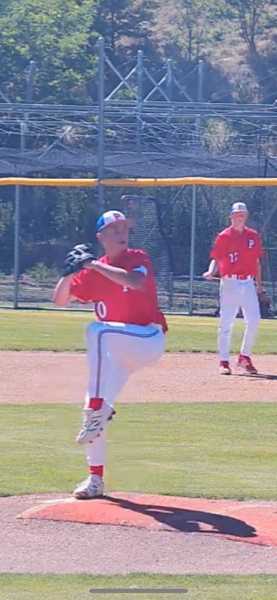 BKNboys's tweet photo. Entering HS sophomore @BraydonNoland09 (Davis, OK) pitching stats this summer are:
11 IP, 51 BF, 198 P, 2 H, 5 R, 1 ER, 17 K, .636 ERA, WHIP 1.273, BAA .053
@EC_NealHolliman @j_defratus 
@blainparker1 
@brian_greisman 
@CoachKennedy7 https://t.co/oVXIxcpxYB