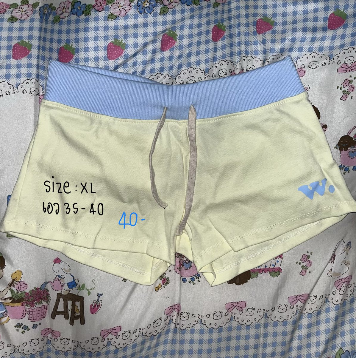 flower0931_'s tweet photo. กางเกงขาสั้น เค้าไม่เคยใส่งับ(สีครีมไข่)
🫧Price: 40- https://t.co/Vq6dJvfDJg