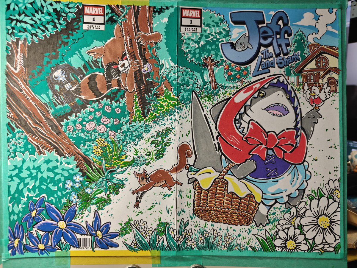 kadokunidaisuke's tweet photo. 今日の販売物は明日の23時から朝迄
稜之大介のBOOTHにて販売します。

Jeff頭巾単体も完成させて。

その後はポストカード類は
CAF SALE に回せたら回すか
額など
に入れて
8月の個展の時に…
バーニア好きコーナーに
展示販売されるかも。紅い子と一緒に。 https://t.co/4trFKnpM2R