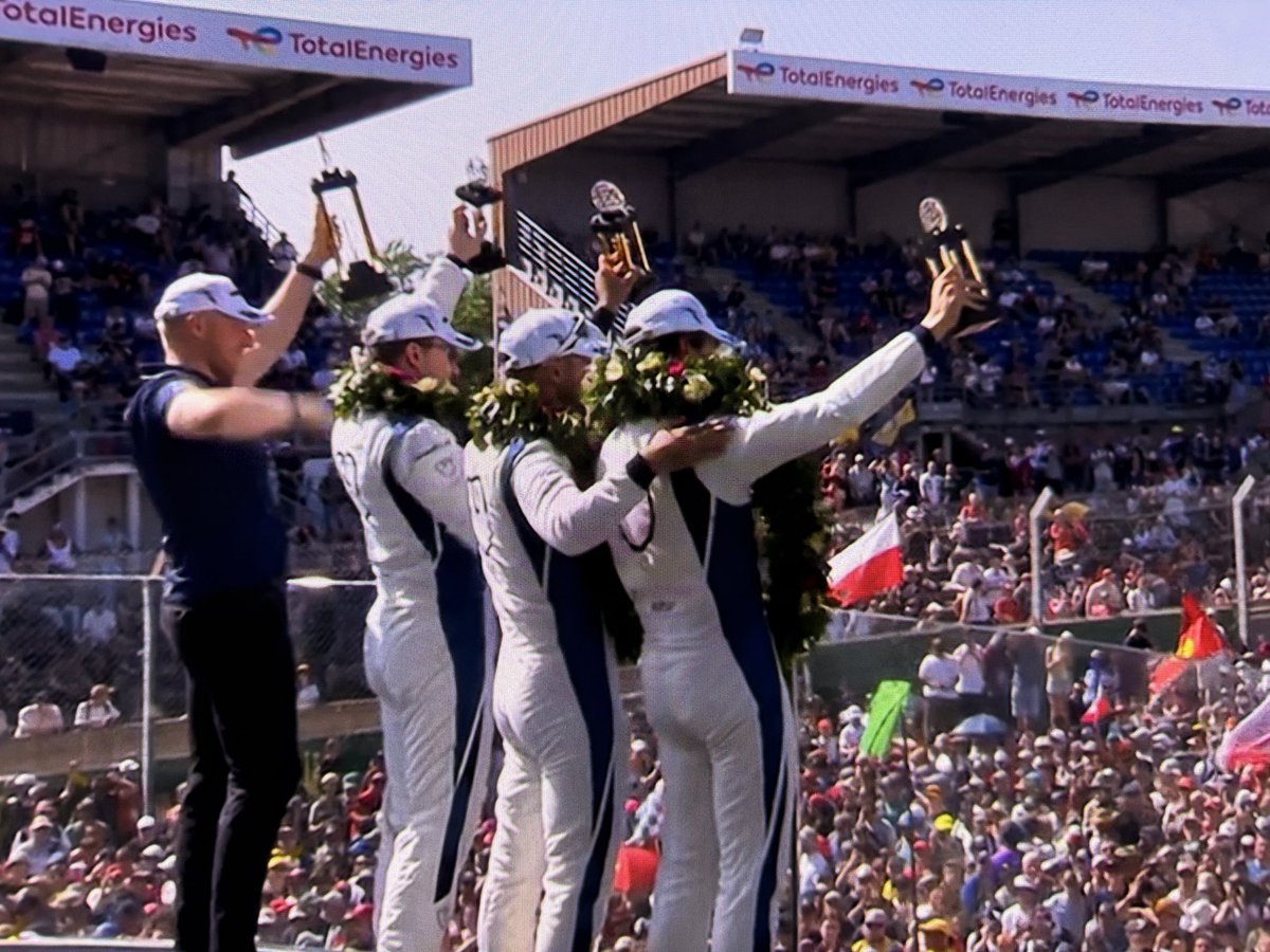 theparcferme's tweet photo. Great to see @Heart_Of_Racing on the podium @24hoursoflemans !! #24HoursofLeMans #Lemans24 @PaulF1B https://t.co/l2JWsX8597