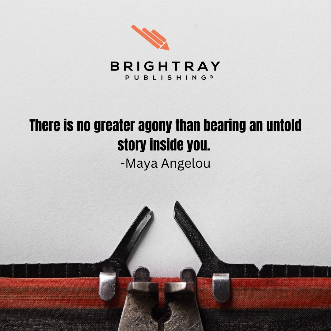 BrightrayPub's tweet photo. This Sunday, take a moment to reflect on the stories, lessons, and experiences that only you can share. The words you keep inside today could be the inspiration someone else needs tomorrow.
Happy Sunday from BrightRay Publishing. https://t.co/7wxIQDCUzU