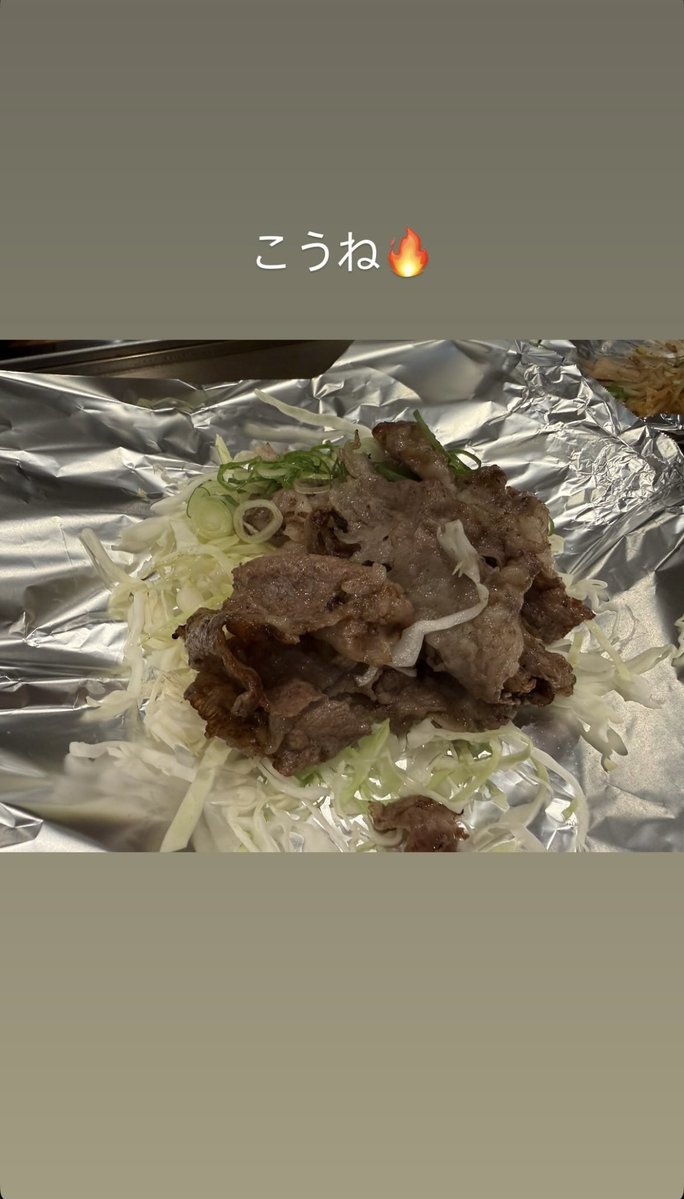 CS211wtm's tweet photo. ＃チャンソン💜インスタストーリーより　2026.06.14
広島グルメ報告2️⃣
お肉の鉄板焼き
お好み焼き
ホルモン焼き https://t.co/DdIoAcpFik