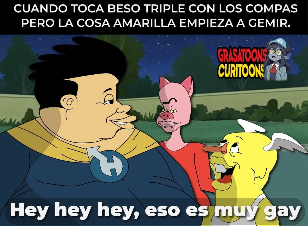 TUNA_MAYO_MEME's tweet photo. Mejor hagamos un ciiiiiirculoooo!!!!

PD: Créditos a "Javier Robles" en Curi-Toons https://t.co/eiRfgIi87w
