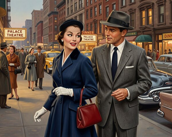 mitchellvii's tweet photo. I wish people still dressed like we did in the 50's. That was class. https://t.co/lUdlgrnxuY