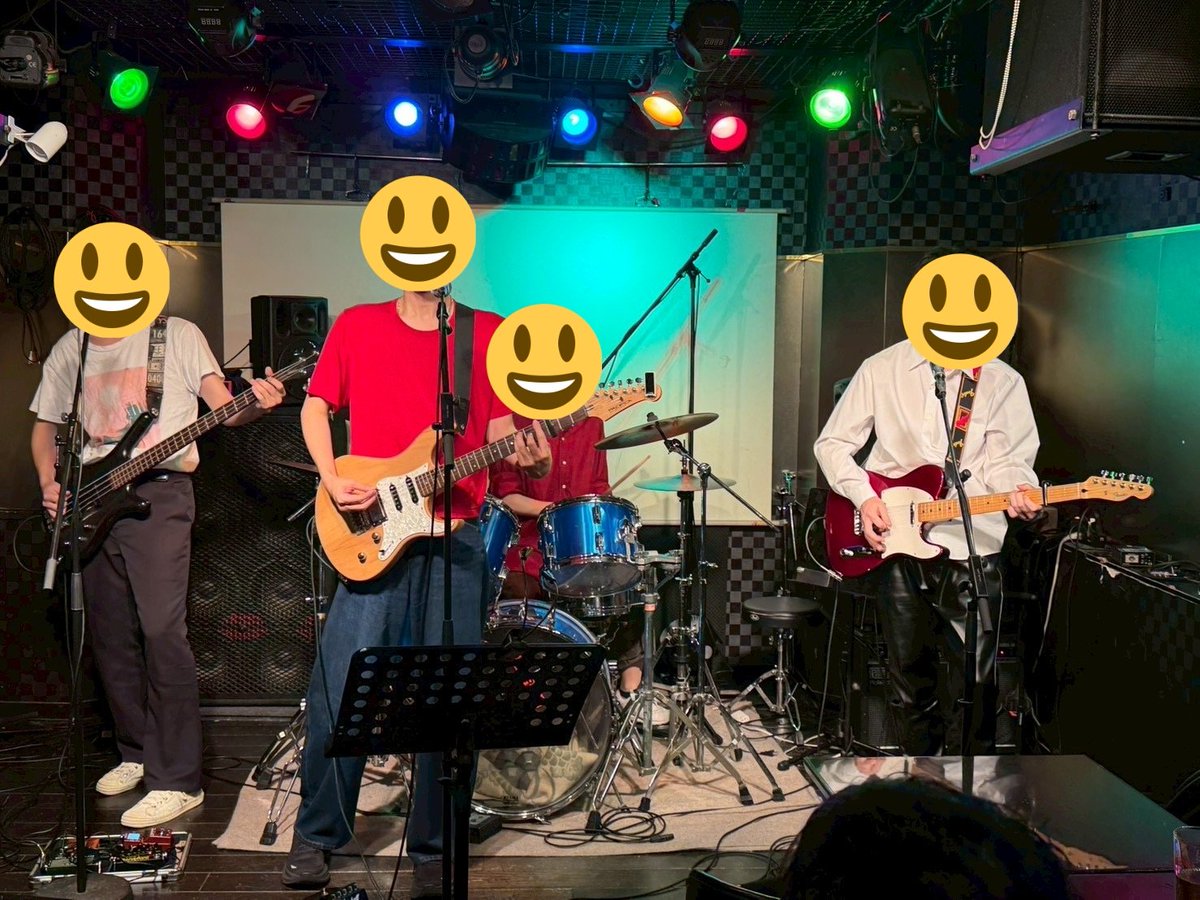 GuitarPracticeA's tweet photo. THE MUTSUKI
@赤坂カンティーナ

ありがとうございました！
オリジナル曲をもっと作ってライブをしていきたいです！
次回は7/5(日) #くるり・スーパーカー 交流会@上野音横丁です！ https://t.co/5SQ5qXi7Cx