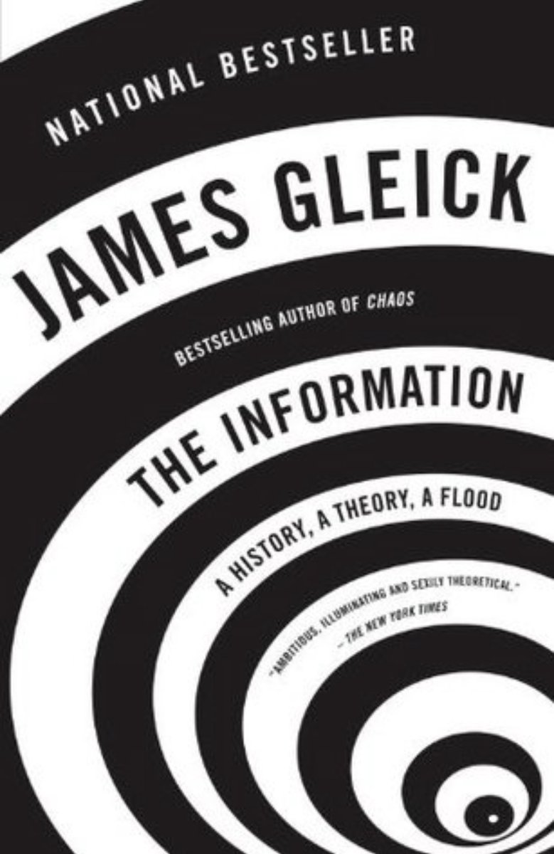 Aftermacx's tweet photo. @goodreads The Information: A History, a Theory, a Flood
by James Gleick

https://t.co/hIvjxRHl5C https://t.co/YcFy0NZfd6