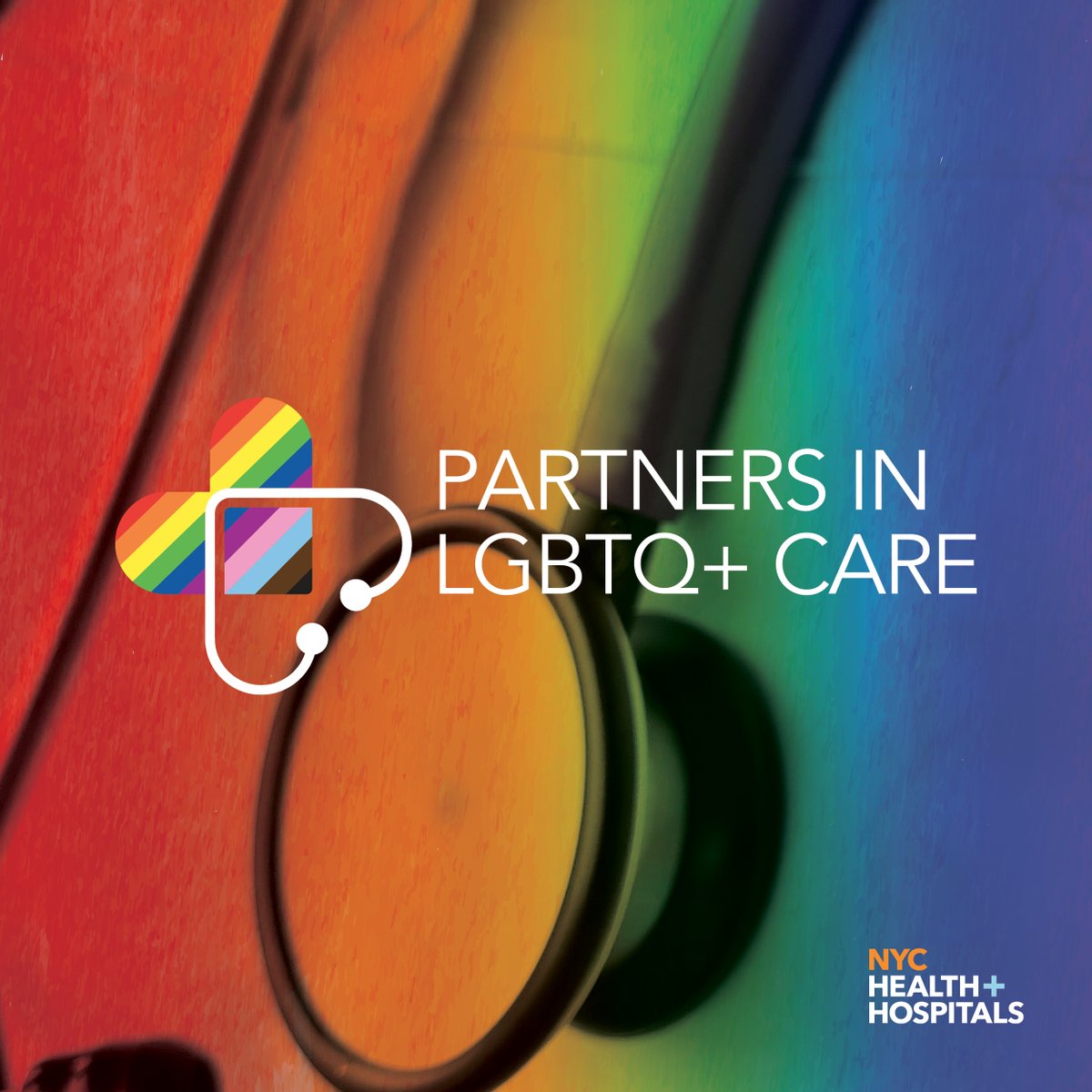 NYCHealthSystem's tweet photo. For #PrideMonth, NYC Health + Hospitals reasserts our commitment to providing LGBTQ+ affirming care to all New Yorkers. We have 8 locations that offer Pride Health Services and respectful care in a welcoming environment. https://t.co/Pnodv1mfgN https://t.co/0l0WdgIEKI