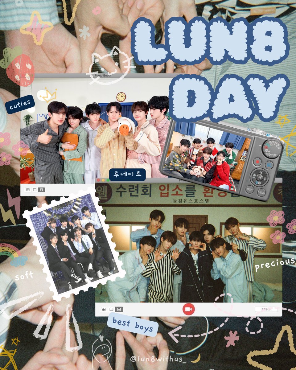 lun8withus_'s tweet photo. — 𝙄𝙩 𝙛𝙚𝙚𝙡𝙨 𝙡𝙞𝙠𝙚 𝙤𝙣𝙡𝙮 𝙮𝙚𝙨𝙩𝙚𝙧𝙙𝙖𝙮 𝙬𝙝𝙚𝙣 𝙄 𝙛𝙞𝙧𝙨𝙩 𝙛𝙤𝙪𝙣𝙙 𝙮𝙤𝙪⋆.ೃ࿔*:･

Thank you for filling these past three years with precious memories. To many more years together, @LUN8_members 💙

#루네이트와_함께_사랑으로_가득한_3년
#LUN8_3rd_Anniversary https://t.co/GXgwlb5LAf