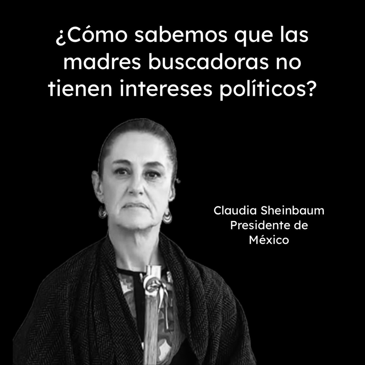 JACrespo1's tweet photo. Claro que tienen intereses políticos.
Están planeando con Trump un golpe de Estado a Sheinbaun  para quedarse ellas en el poder. https://t.co/qiX2kgfYRB