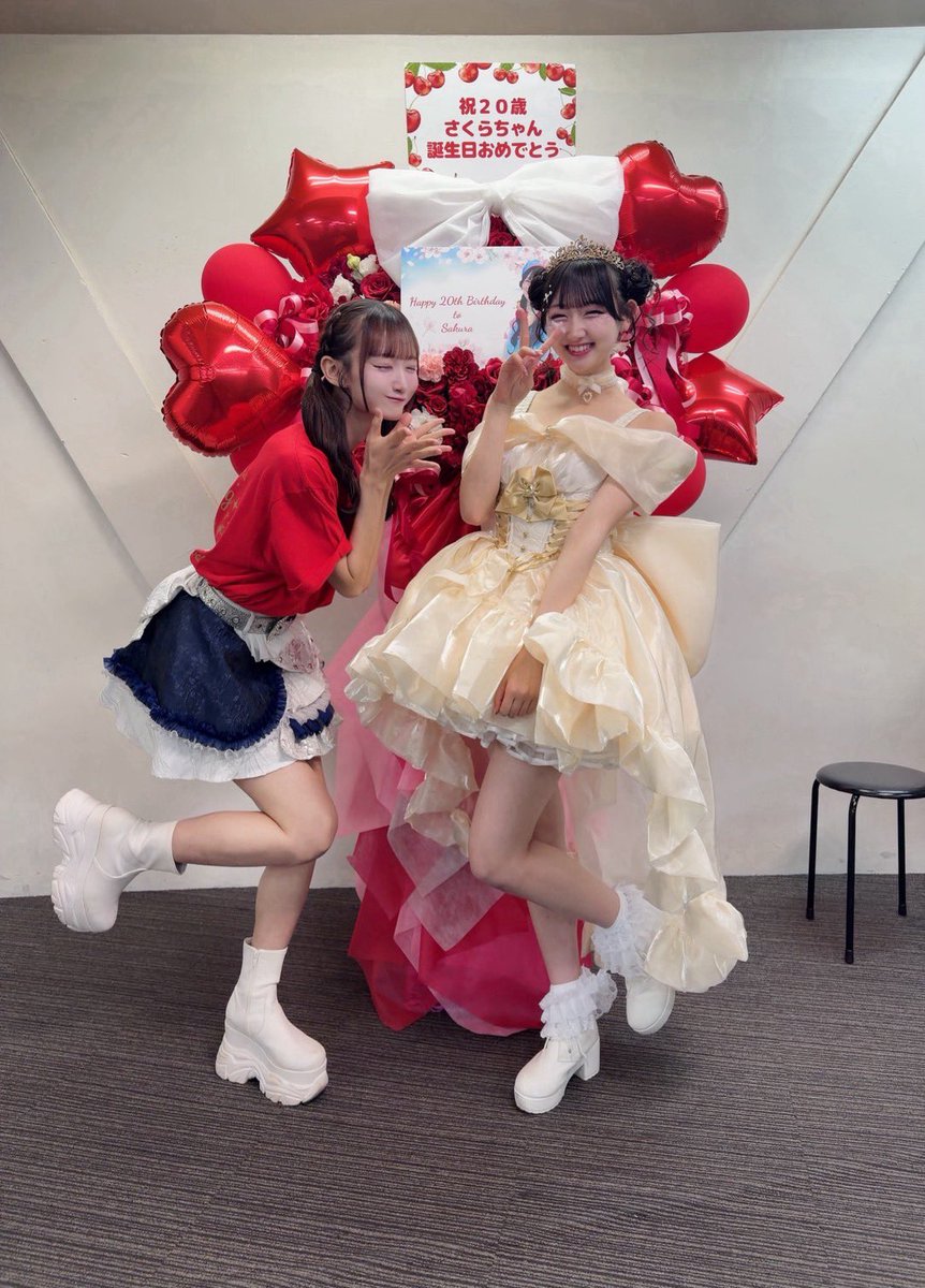 さくちゃん生誕祭出演させていただいて嬉しかったです